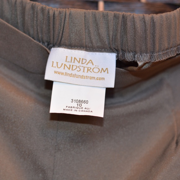 Linda Lunstrom SZ 10 lightweight Brown Pant - Picture 5 of 5